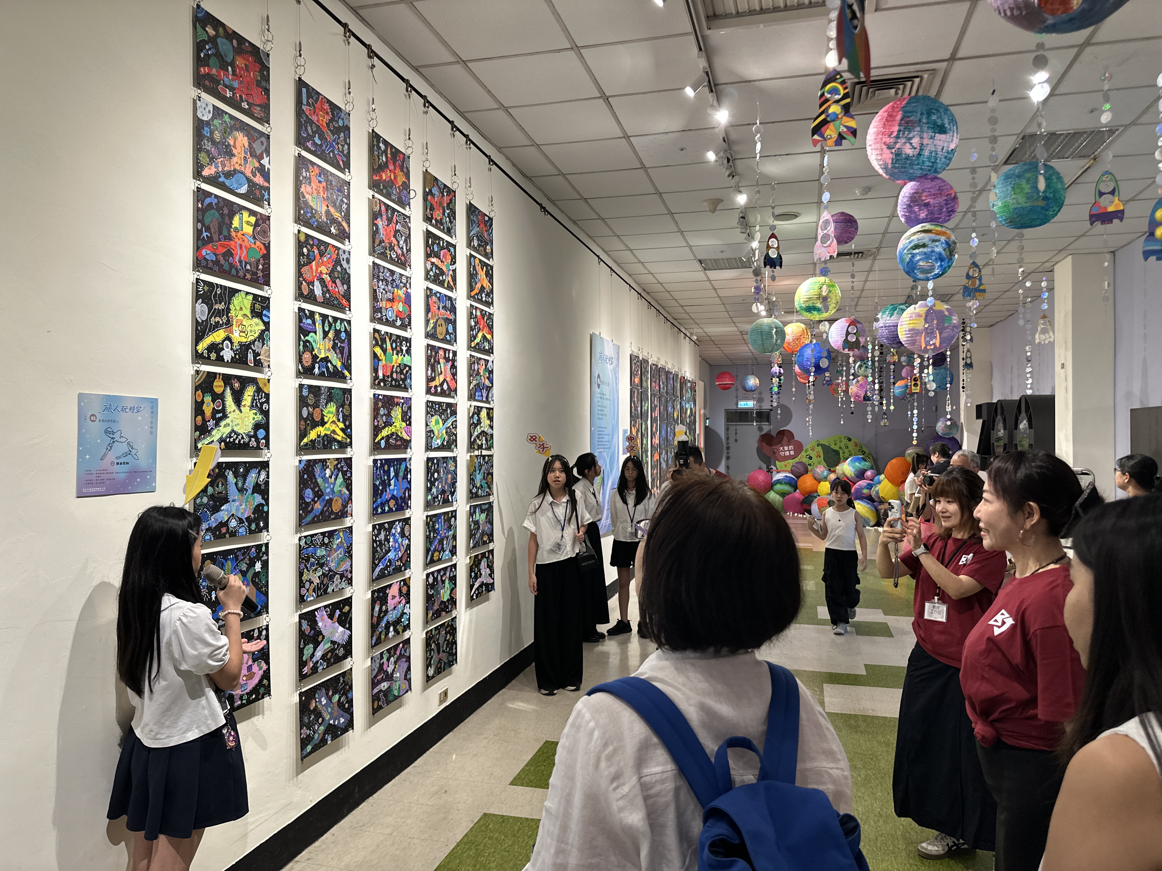 五年級「鵲越飛翔」結合藍鵲與夢想的跨域美感課程成果 1