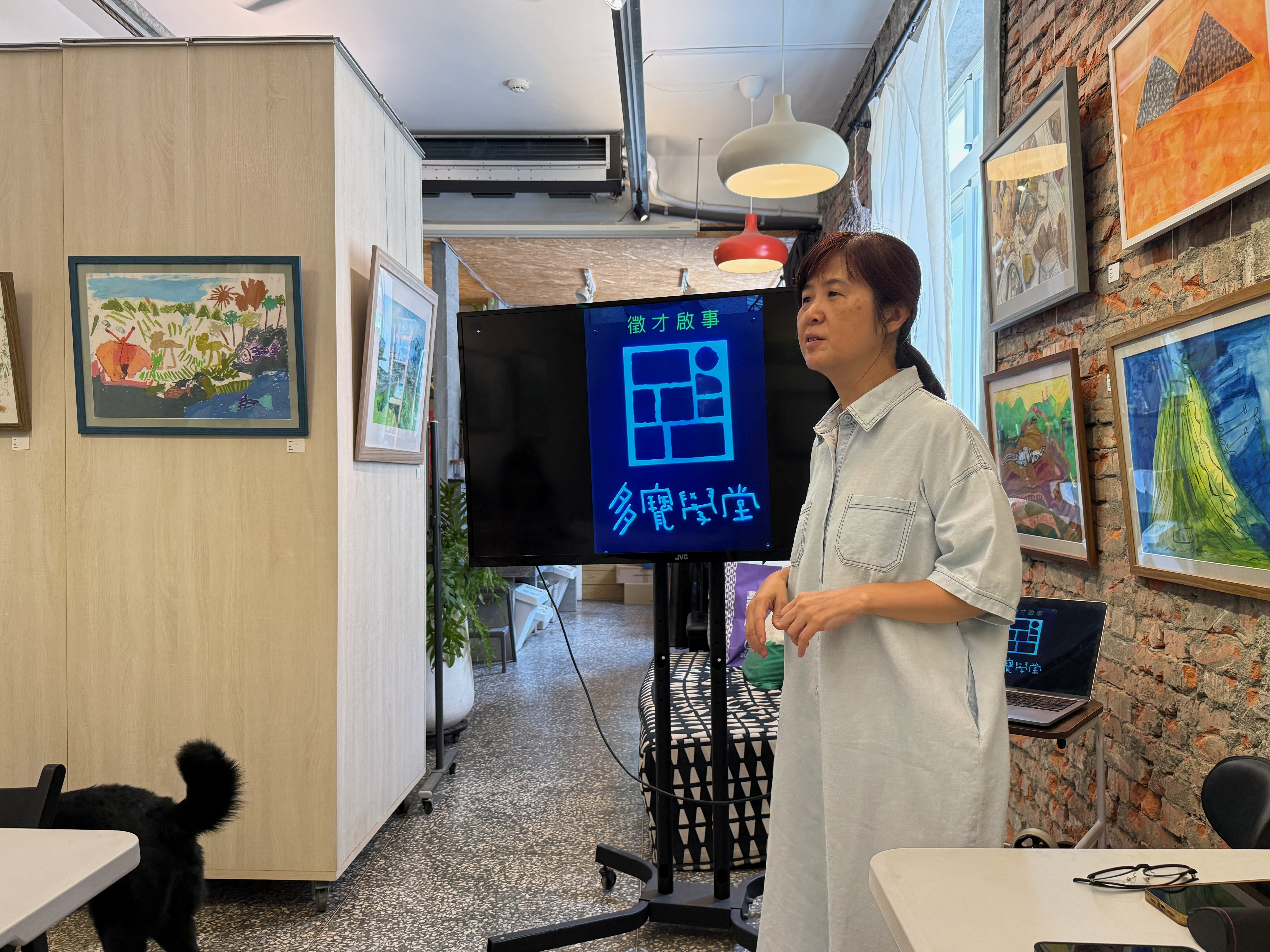 多寶藝術學堂創辦人韓淑華老師